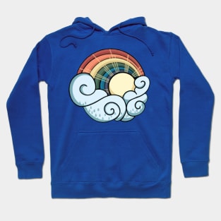 Sunshine and rainbows 2 Hoodie